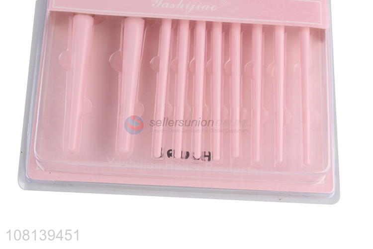 New products plastic makeup brushes ladies beauty brushes