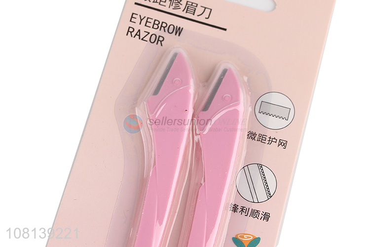 New arrival plastic eyebrow trimmer ladies beauty tools