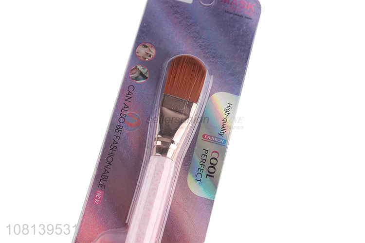 New arrival pink plastic cosmetic brush beauty brush