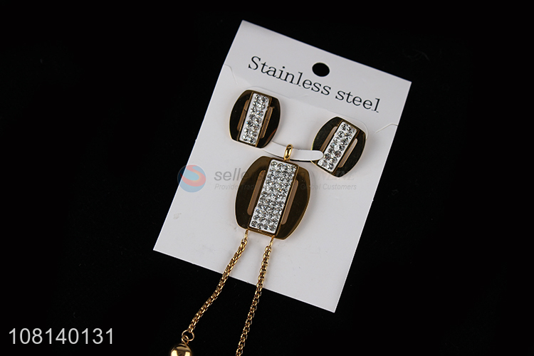 Factory price stainless steel jewelry ear studs earrings
