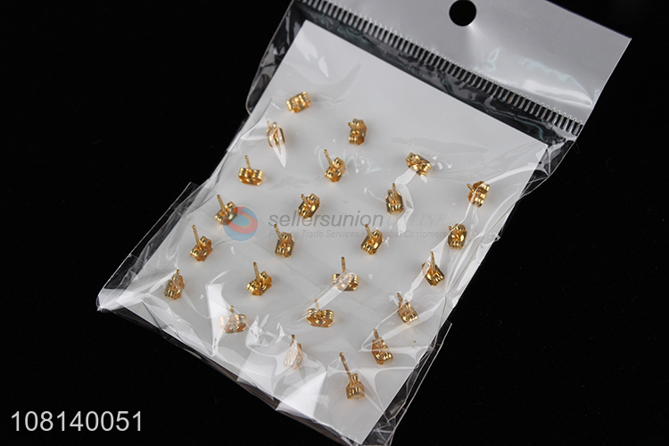 Creative design fashionable jewelry stainless steel ear studs