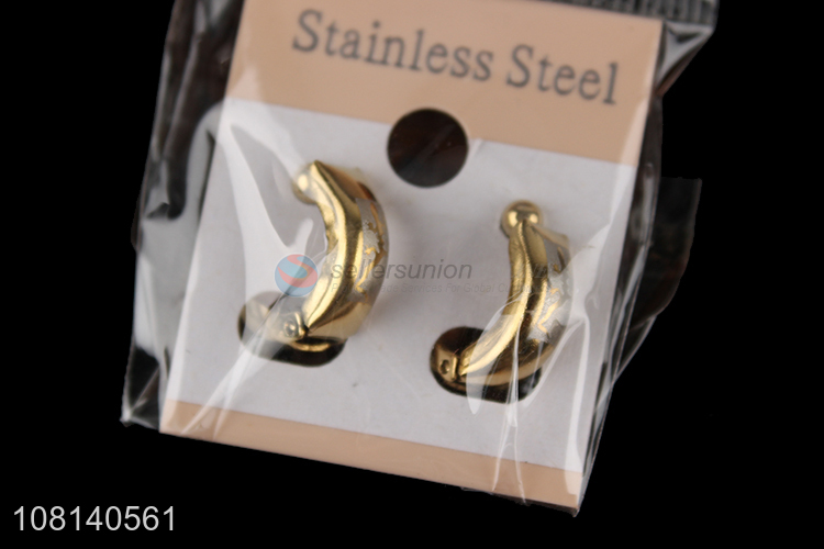 High quality stainless steel waterproof ear studs