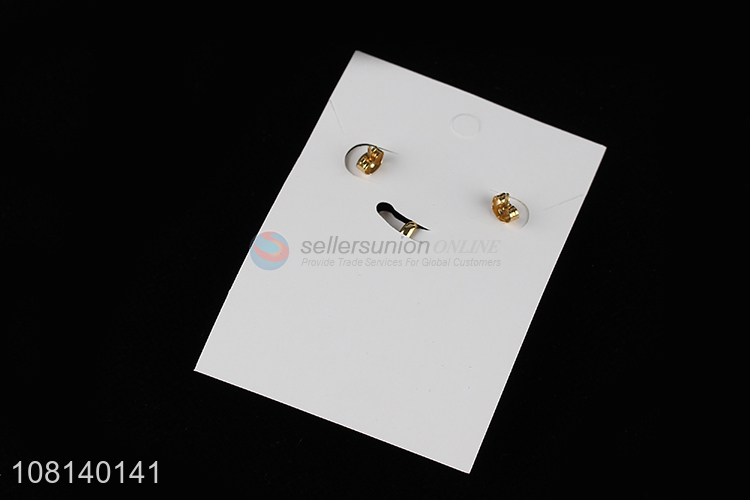 Good quality stainless steel fashion earrings ear studs set
