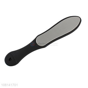 High quality double faced stainless steel foot file for dead skin