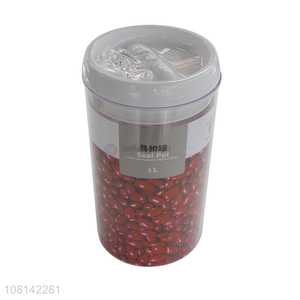 Factory price kitchen red bean tin creative storge tank