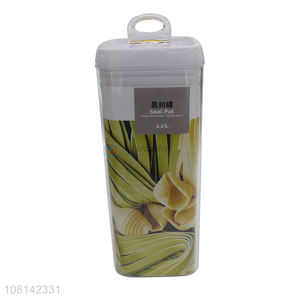 High quality kitchen sealed cans storage box for grains