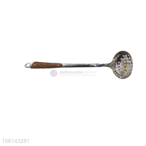 High quality long handle colander stainless steel spoon