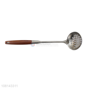 New products stainless steel spoon kitchen slotted ladle