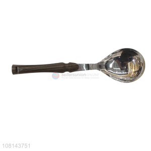 Low price stainless steel short rice scoop wholesale