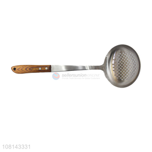 New design stainless steel long handle large colander