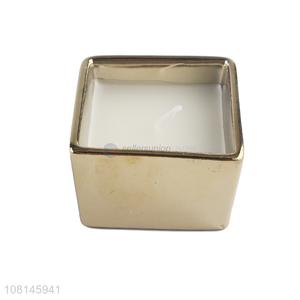 Delicate Design Square Cup Scented Candle Decorative Cup Candle