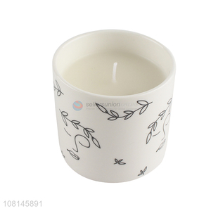 Wholesale Ceramic Cup Candle Fragrance Candle Jar Candle