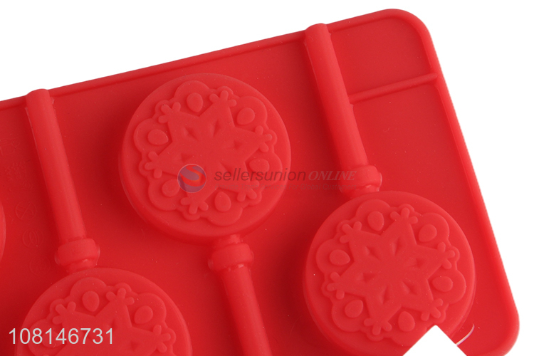 High Quality Silicone Candy Mold Custom Lollipop Mold Set