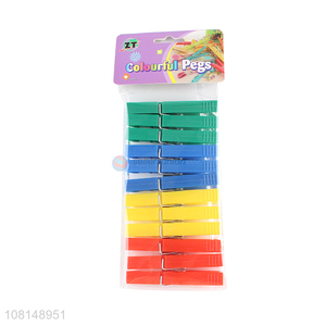 China factory household plastic clothes pegs for sale