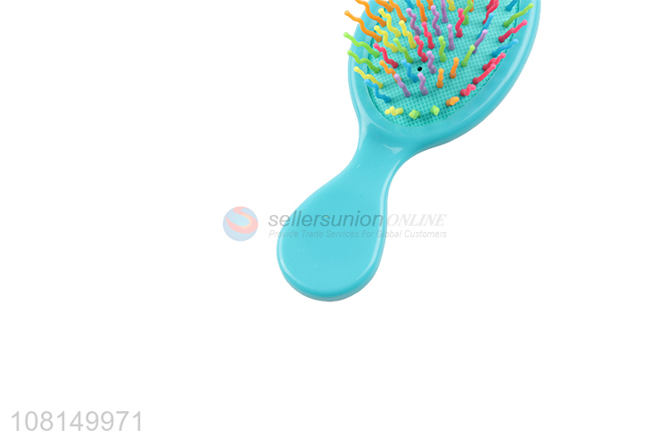 Top Quality Plastic Hair Comb Fashion Paddle Brush For Curly Hair
