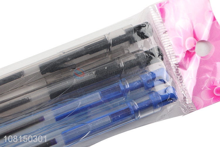 High Quality 4 Pieces Click Ballpoint Pen Set Wholesale