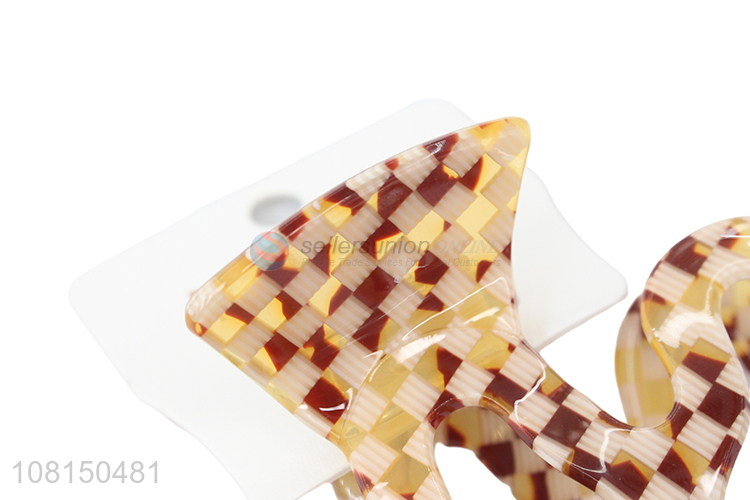 Personalized Acrylic Hair Clip Fashion Hair Claw Clip