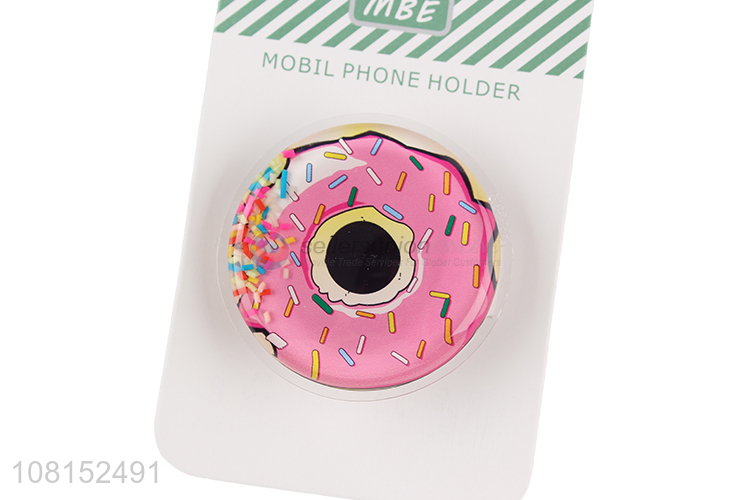 New arrival cartoon donut mobile phone holder for sale
