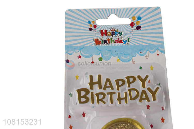 New arrival glitter number candle numeral birthday cake candle