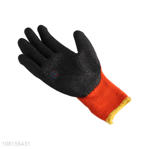 New arrival <em>latex</em> crinkle winter work <em>gloves</em> for industry
