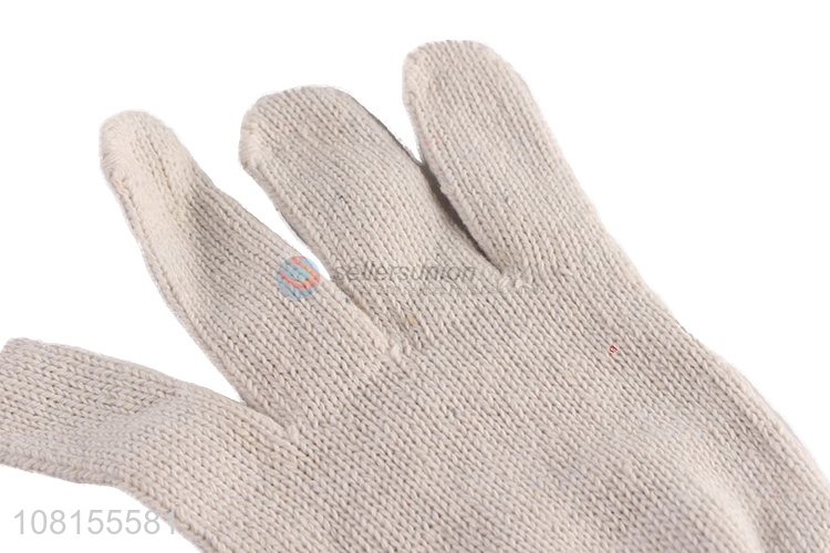 Hot selling multi-use breathable cotton safety work gloves