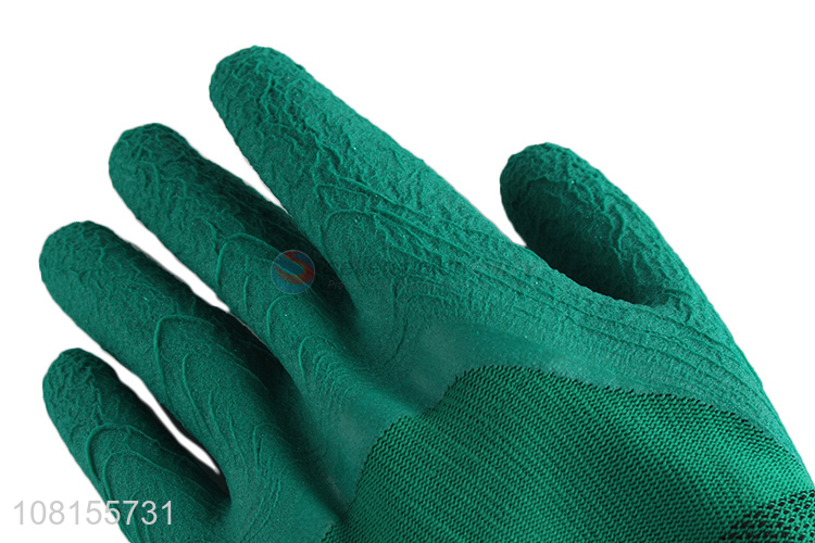 New arrival durable latex foam work gloves for hand work