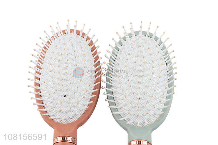 Online wholesale anti-static massage hair comb with non-slip handle