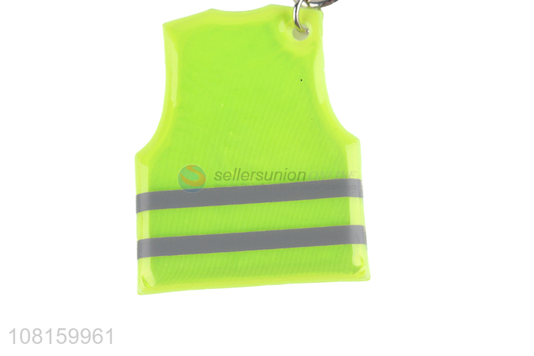 New Arrival Mini Reflective Vest Reflective Keychain