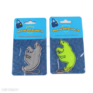 Hot Products Animal Shape Reflective Backpack Pendant