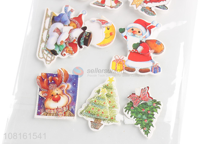 China factory creative paper window stickers for Christmas