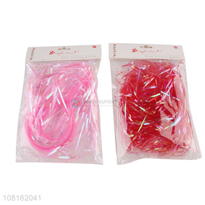 China factory color shredded paper for candy box filling