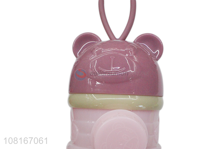 Factory wholesale cartoon milk powder container for babies