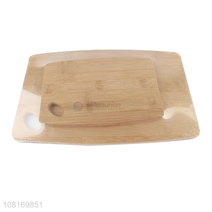 China market kitchen bamboo cutting board set wholesale