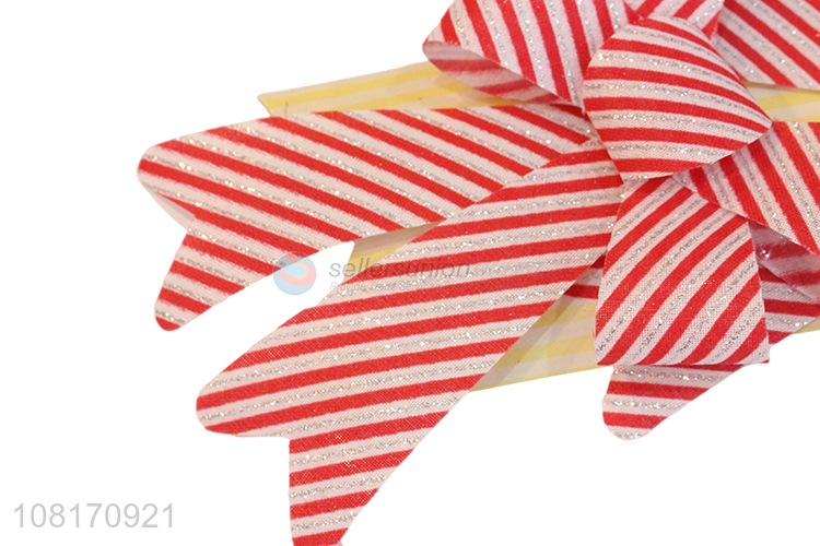 China supplier Christmas tree bows Xmas wreath bows for decoration