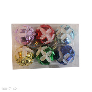 High quality shatterproof plastic Christmas balls Xmas baubles