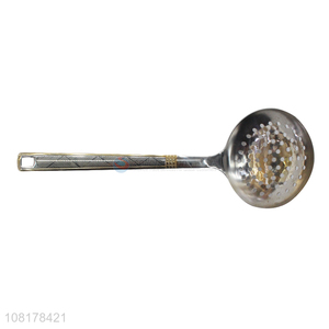 Wholesale slotted spoon household stainless steel kitchenware