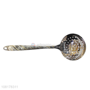 High quality long handle slotted spoon for sale