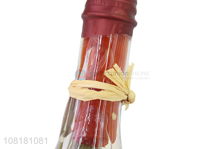 Wholesale from china kitchen decoration fake vegetable glass jar