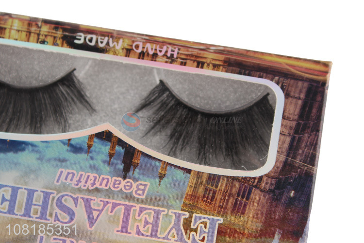 Hot Selling Natural False Eyelashes Handmade Fake Lashes