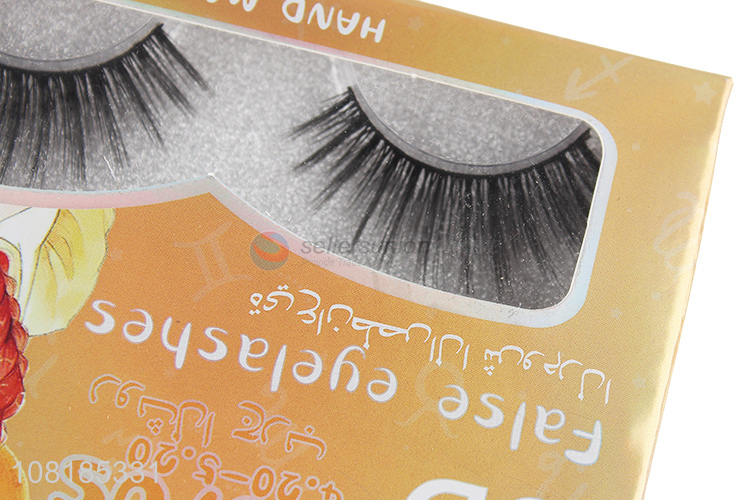 Best Selling Black False Eyelashes Handmade 6D Eyelash