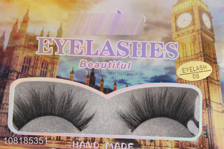 Hot Selling Natural False Eyelashes Handmade Fake Lashes