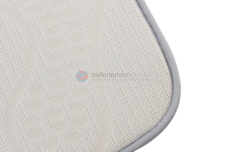 Top selling grey non-slip bathroom floor mat door mat wholesale