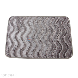 Best price reusable grey living room floor mat door mat for sale