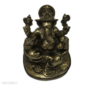 Hot selling Indian elephant god ornament resin crafts