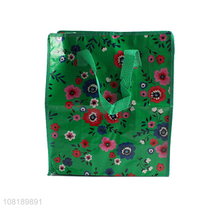China products flower pattern woven bags with cheap price