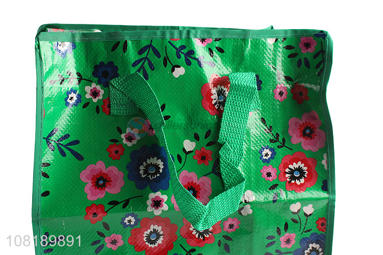 China products flower pattern woven bags with cheap price