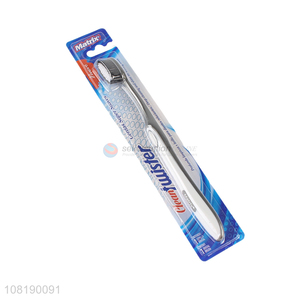 Good Sale Deep Cleaning Toothbrush With Plastic Handle