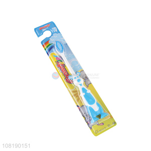 Best Quality Cartoon Handle Nylon Toothbrush For Children