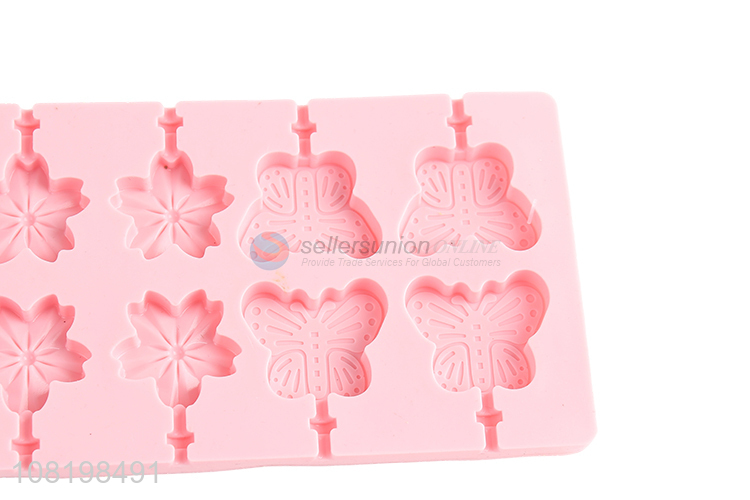 Most popular pink silicone chocolate mould candy mould