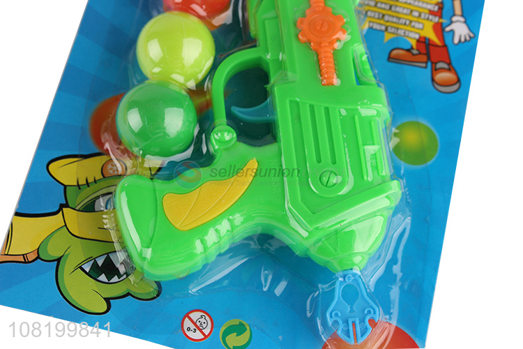 China wholesale plastic shooting games ping pong gun toys
